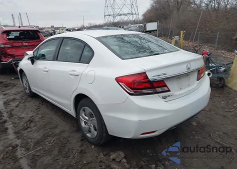 2015 Honda Civic Lx z USA, uszkodzony, nr VIN 2HGFB2F57FH546027